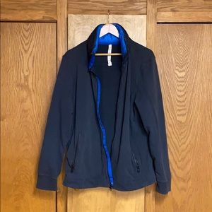 Rare lululemon cotton jacket with puffer collar